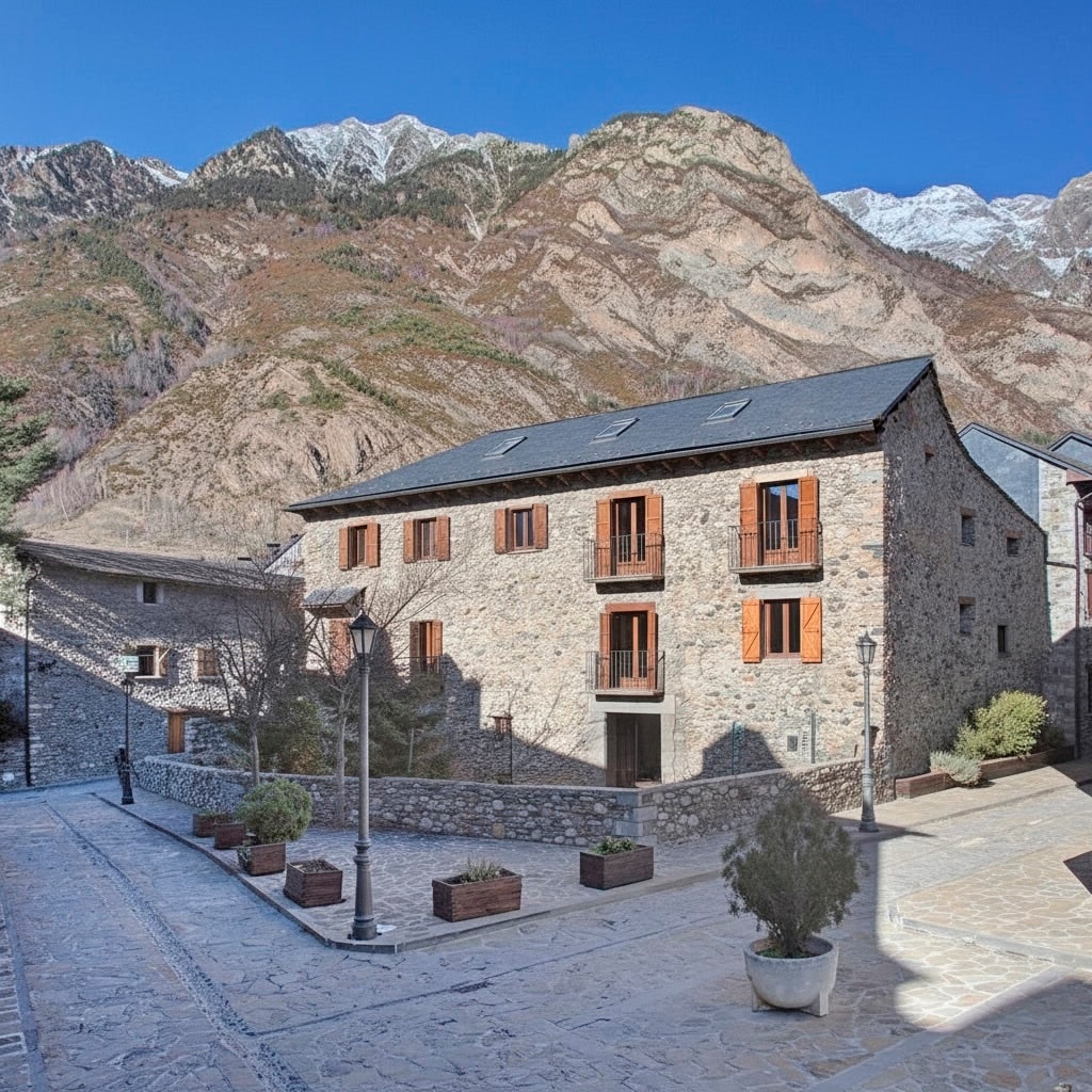 Reental compra un palacio en el Pirineo aragonés para apartamentos de lujo