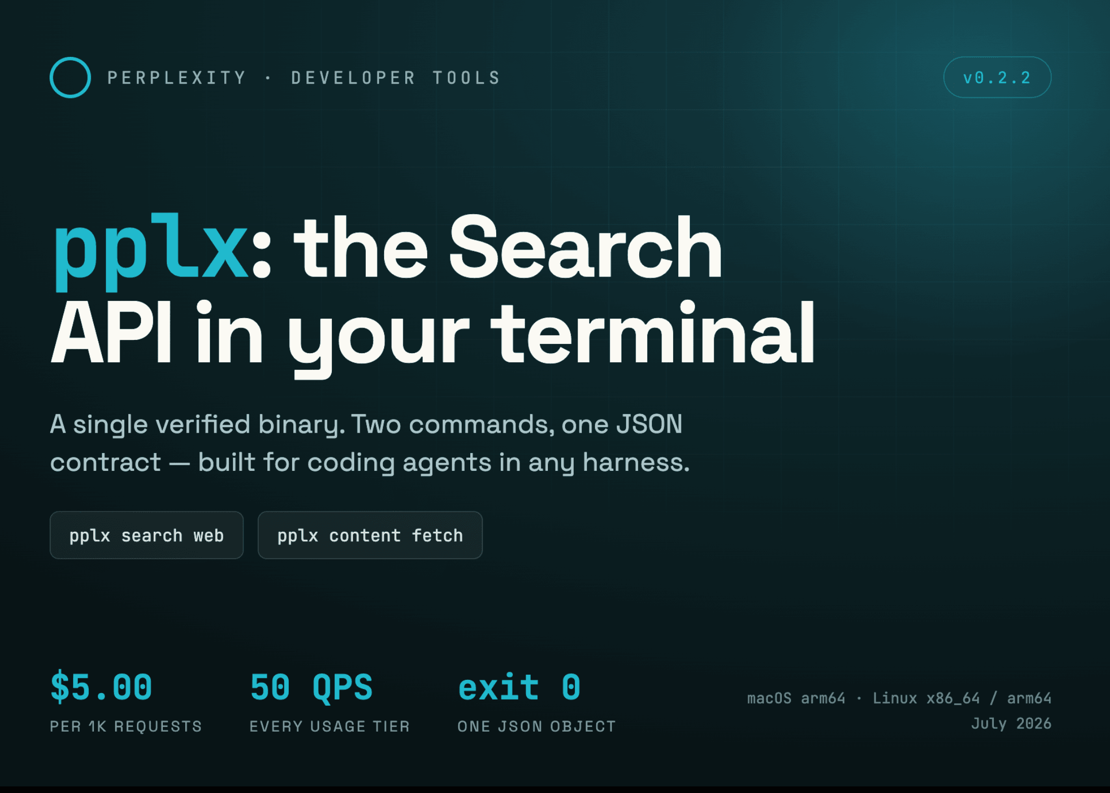 Perplexity Releases pplx, a Single-Binary CLI That Puts Its Search API in the Terminal for Coding Agents