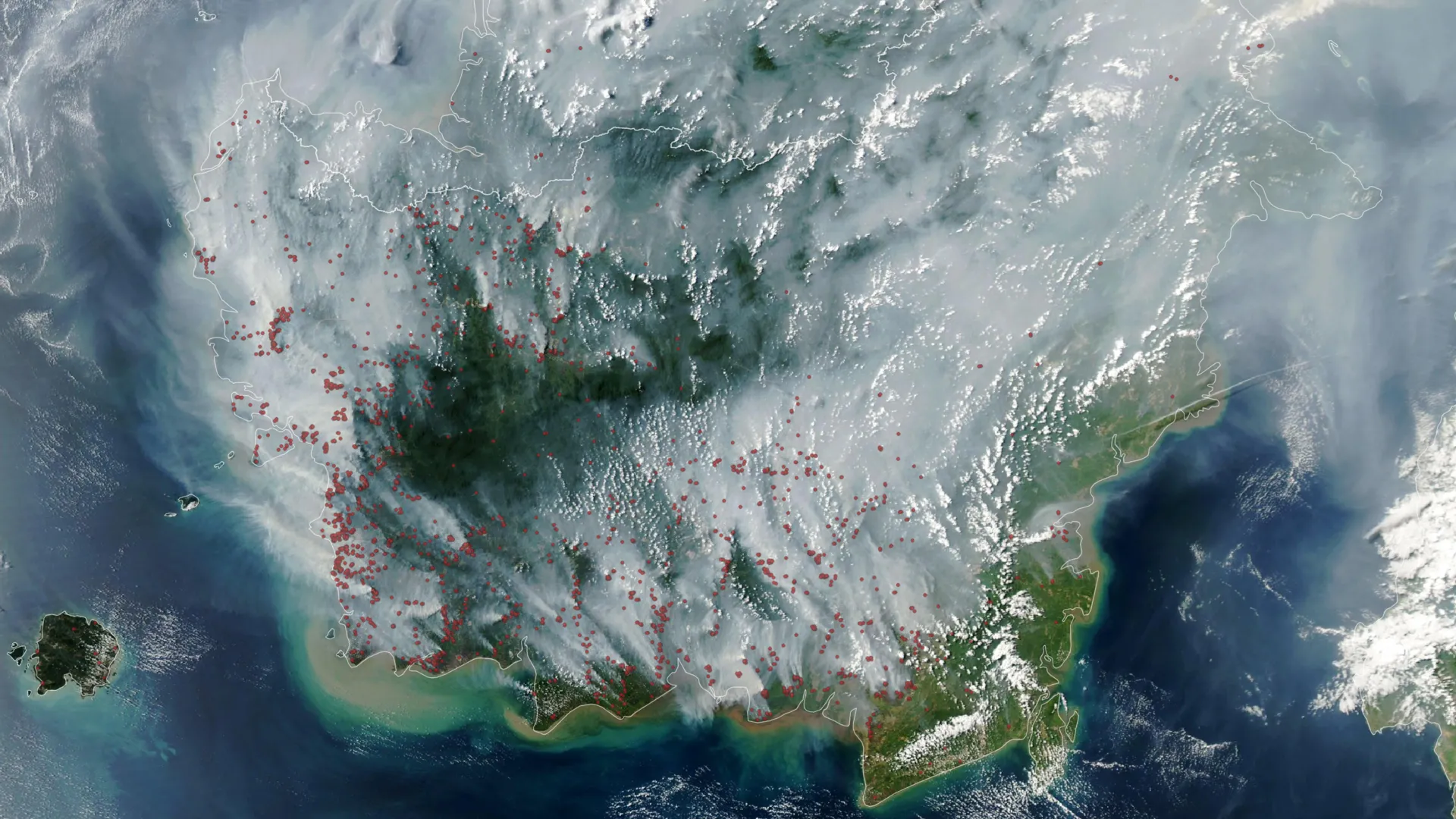 Indonesia’s most dangerous fires are burning underground