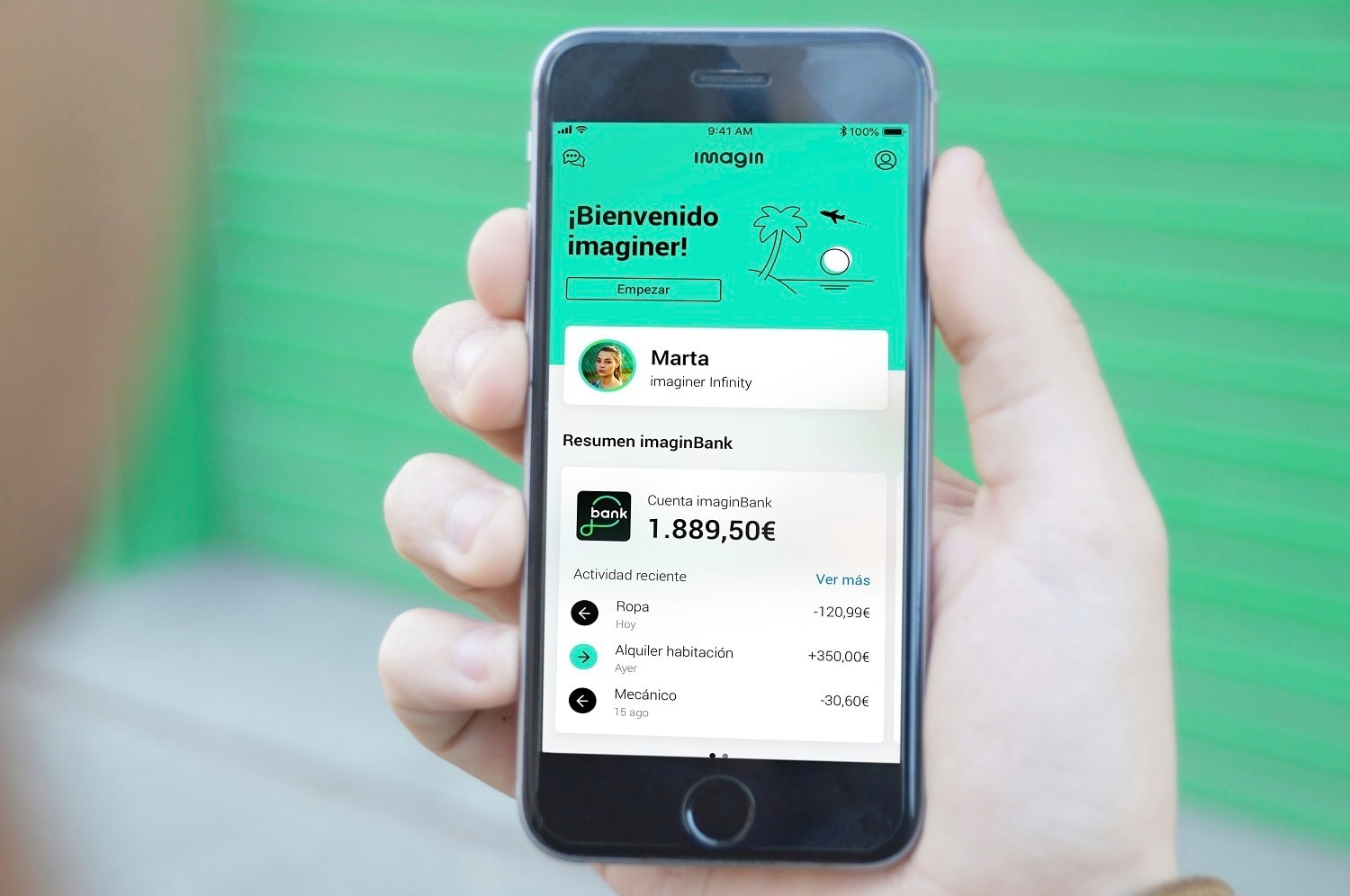 Imagin, el banco digital de CaixaBank, triplica la cifra de depósitos de Revolut