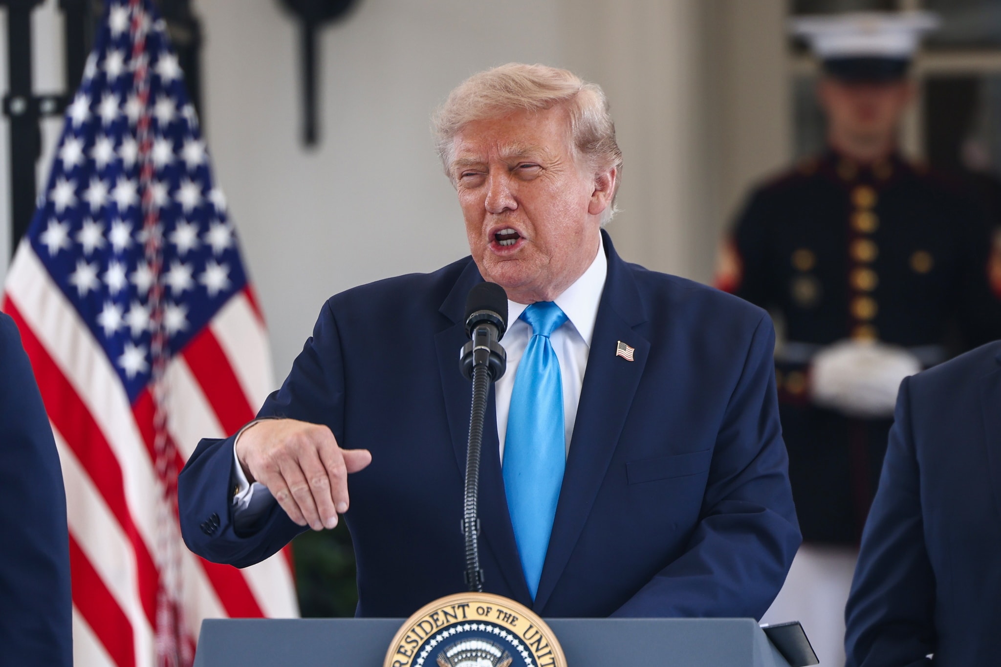 Trump carga contra España por la "invasión" de Ceuta y asevera que EEUU estaría igual con los demócratas