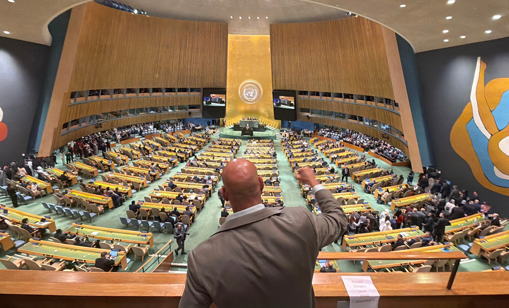 Plantan a Netanyahu durante su discurso en la Asamblea General de la ONU