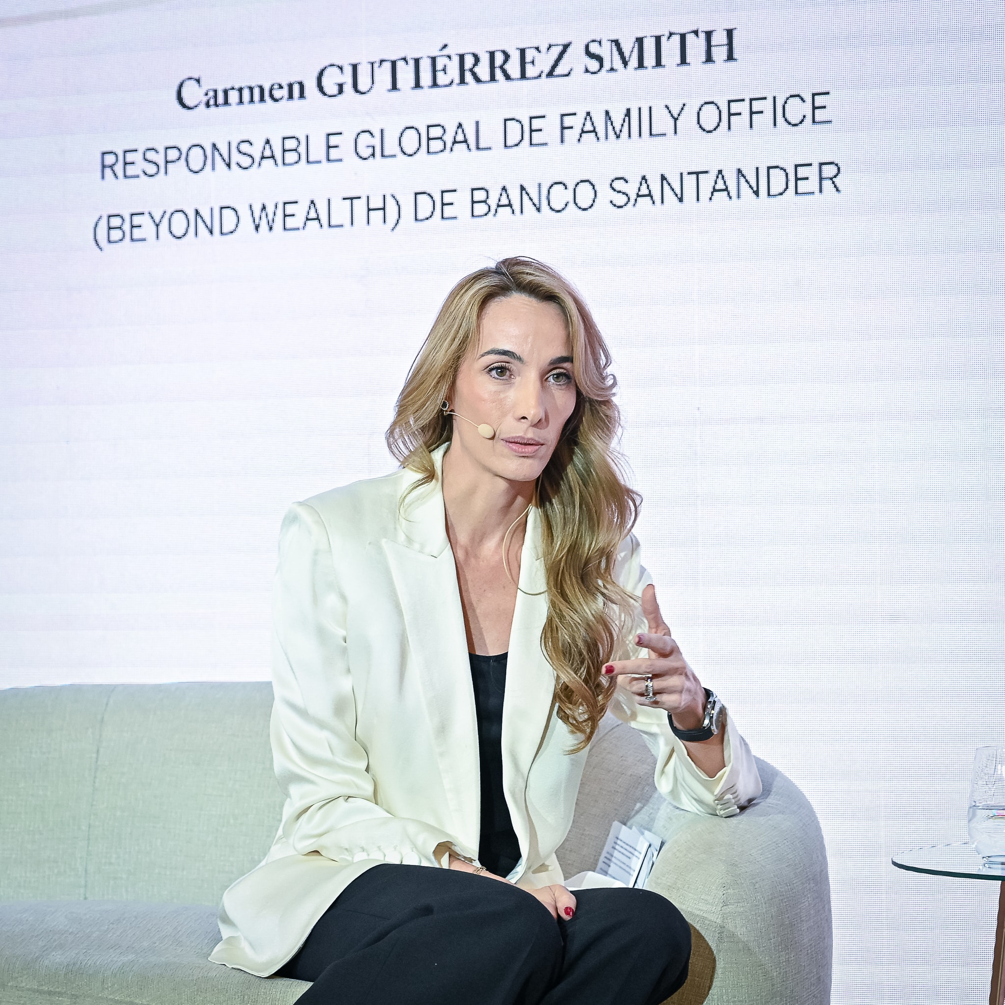 Gutiérrez Smith (Santander): "El objetivo financiero de las grandes fortunas tiene que ser trascender con identidad y legado"