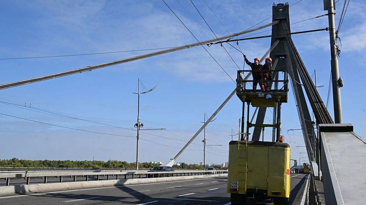 Russia hits second major bridge in Ukraine's capital Kyiv