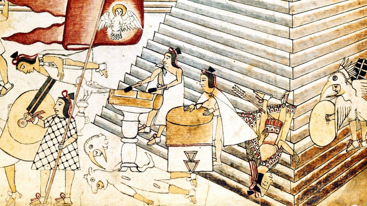 Aztec document goes on display in Mexico after 186 years abroad