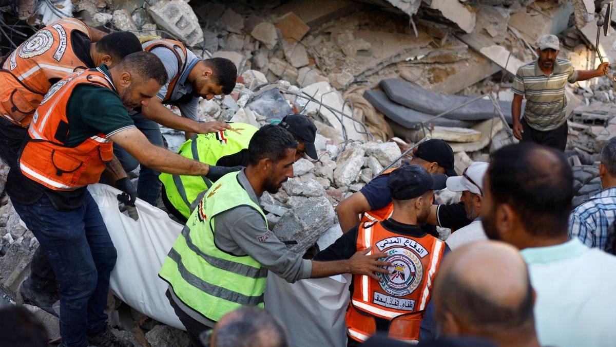 At least 20 killed after war-damaged Gaza building collapses
