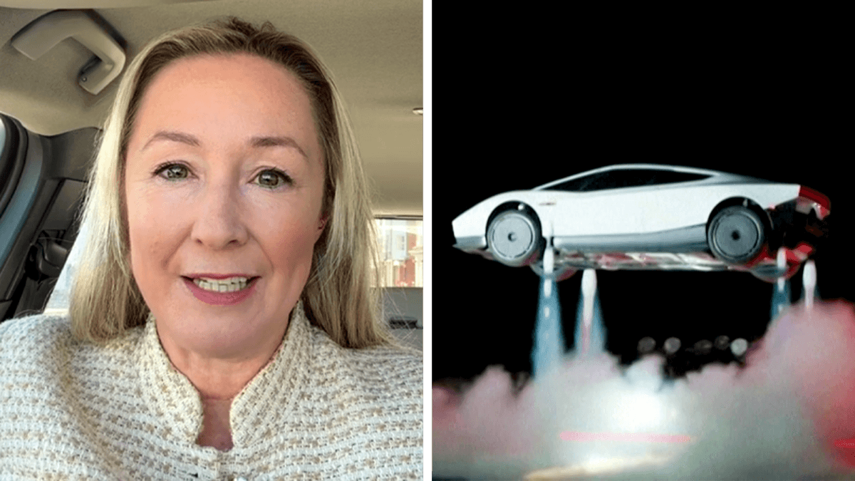 Watch: Did Tesla really just unveil a flying car?