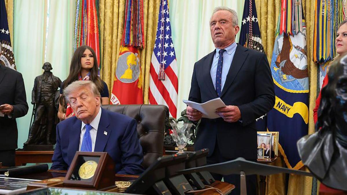 Trump signs order to limit childhood vaccines and split MMR shots