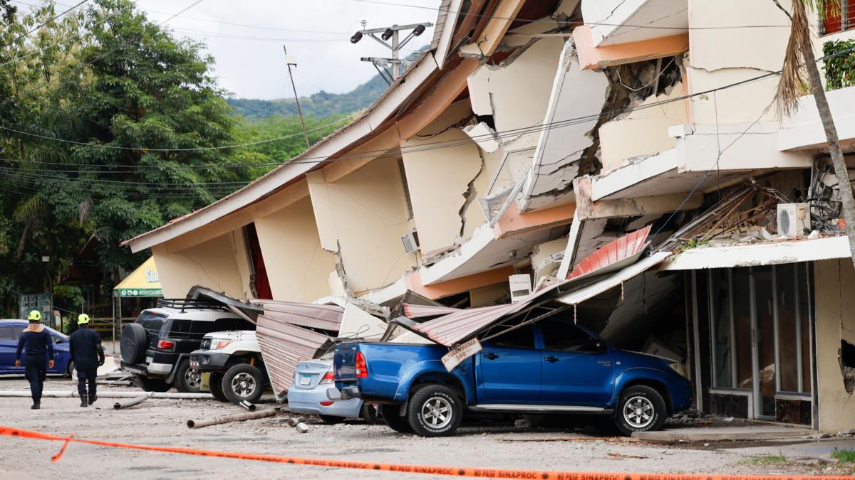 Un fuerte terremoto de magnitud 7,7 sacude Panamá