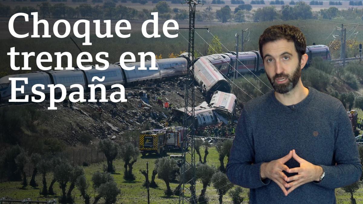 Cómo ocurrió el choque de dos trenes de alta velocidad que dejó decenas de muertos en España