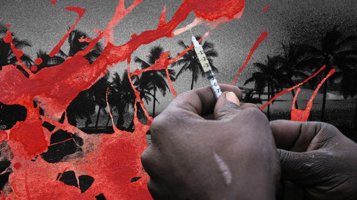 "Bluetoothing": la peligrosa práctica de inyectarse sangre ajena para drogarse que podría estar alimentando una crisis de VIH