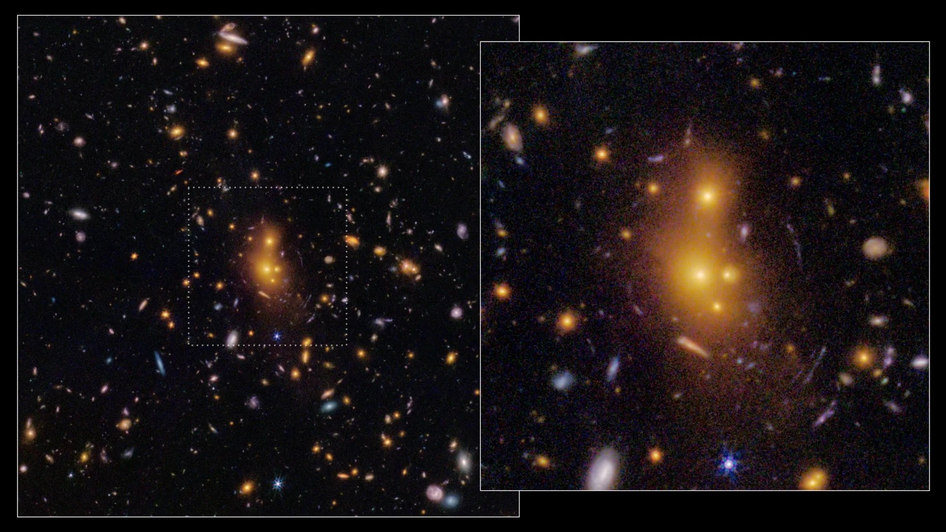James Webb reveals a massive cosmic structure that challenges our understanding of the Universe