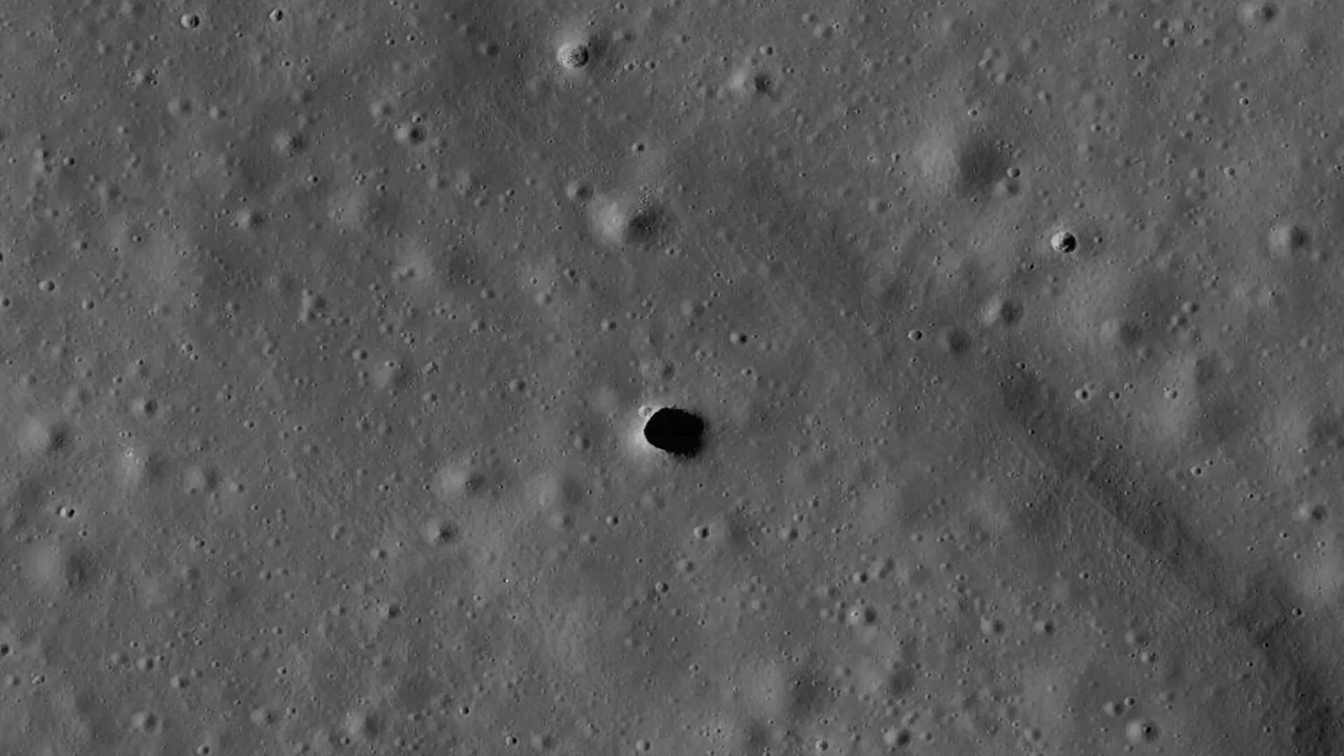 This mysterious hole on the Moon may open into a giant cave